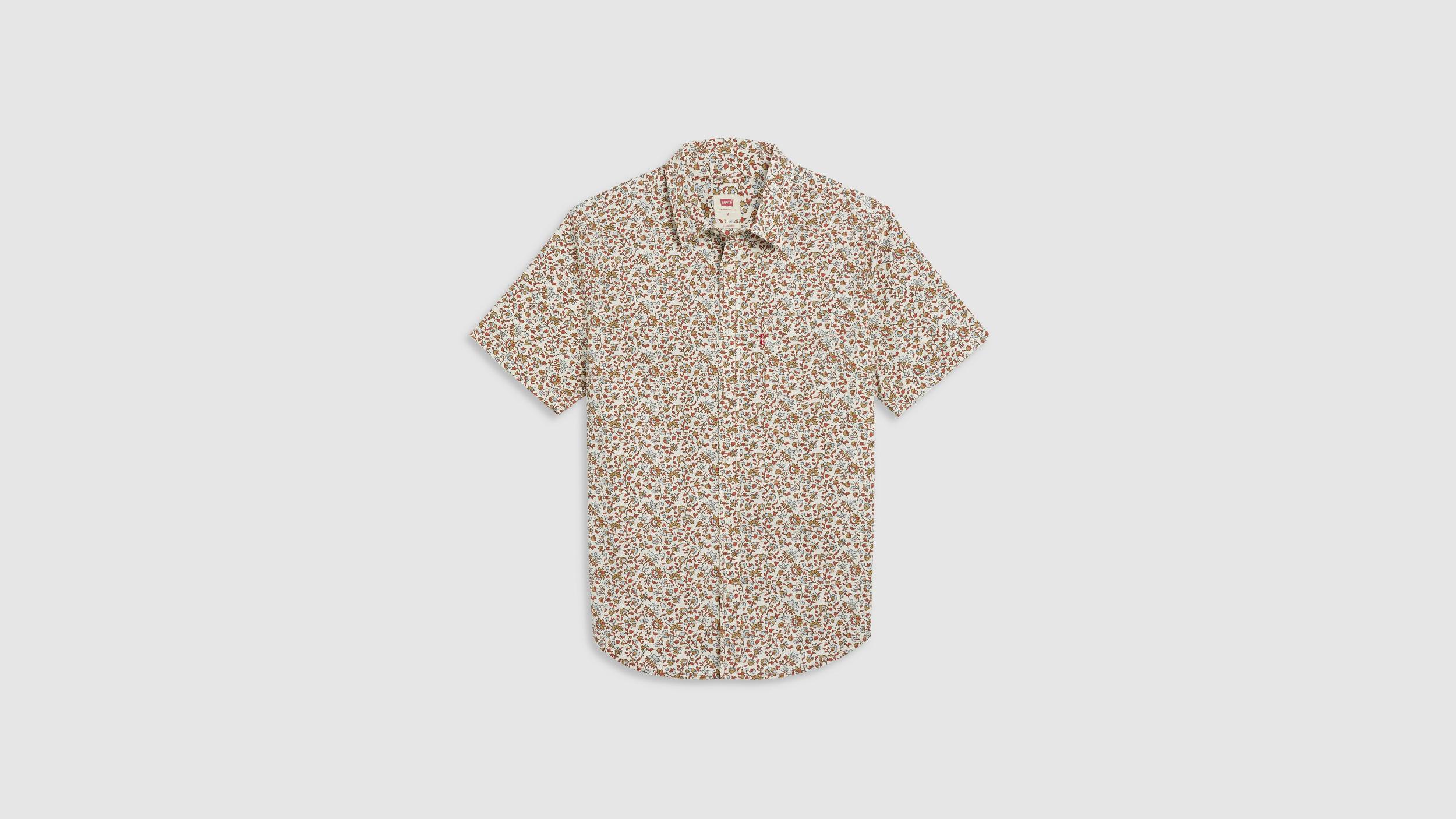 Short Sleeve Classic One Pocket Standard Fit Shirt Product Image