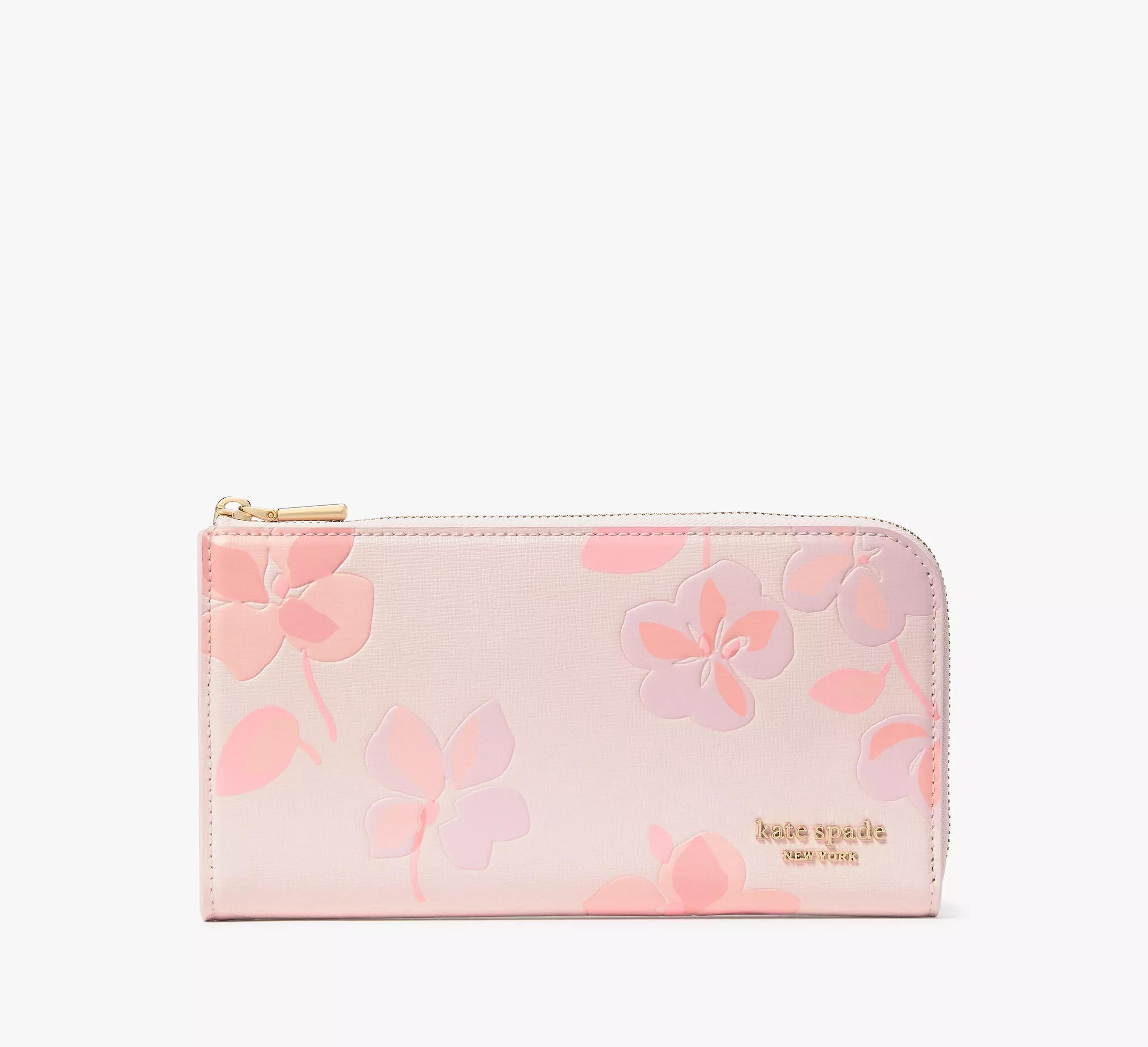 Devin Spring Pansies Zip-around Continental Wallet Product Image