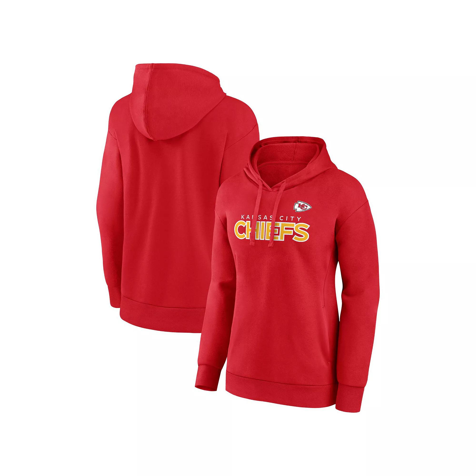 Women's Fanatics Branded Black Chicago Blackhawks Authentic Pro Pullover Hoodie,  Product Image