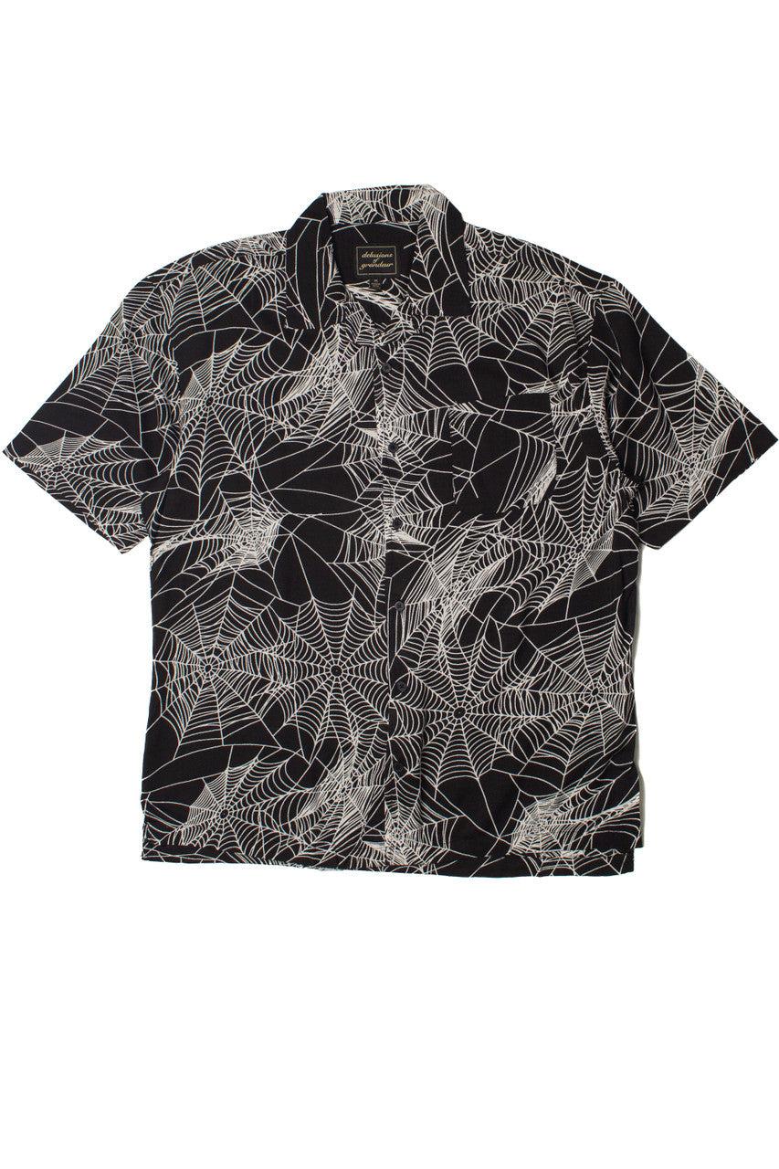 Spiderweb Button Up Shirt Product Image