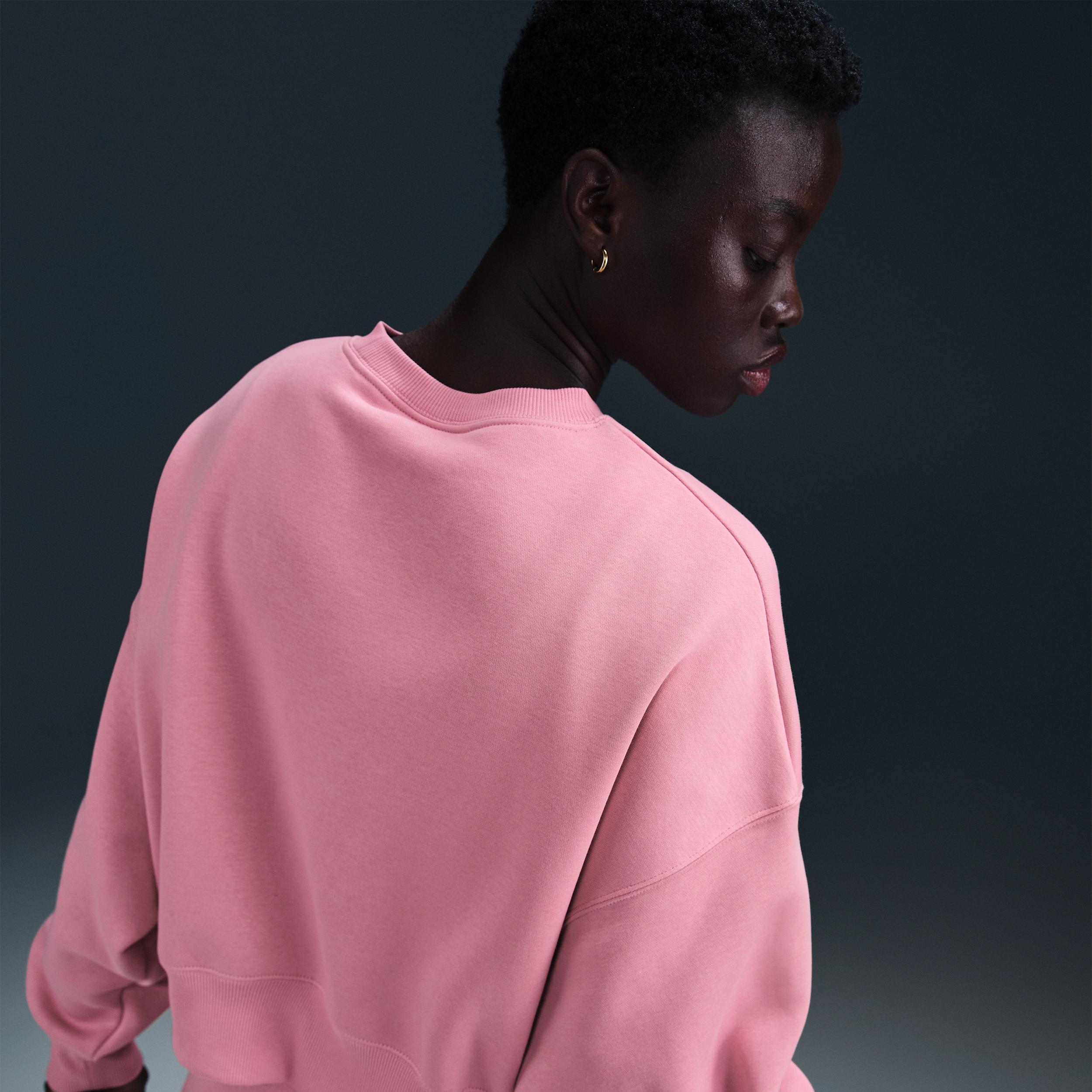 Womens Nike Sportswear Phoenix Fleece Over-Oversized Crew-Neck Sweatshirt | DQ5761-233 Product Image