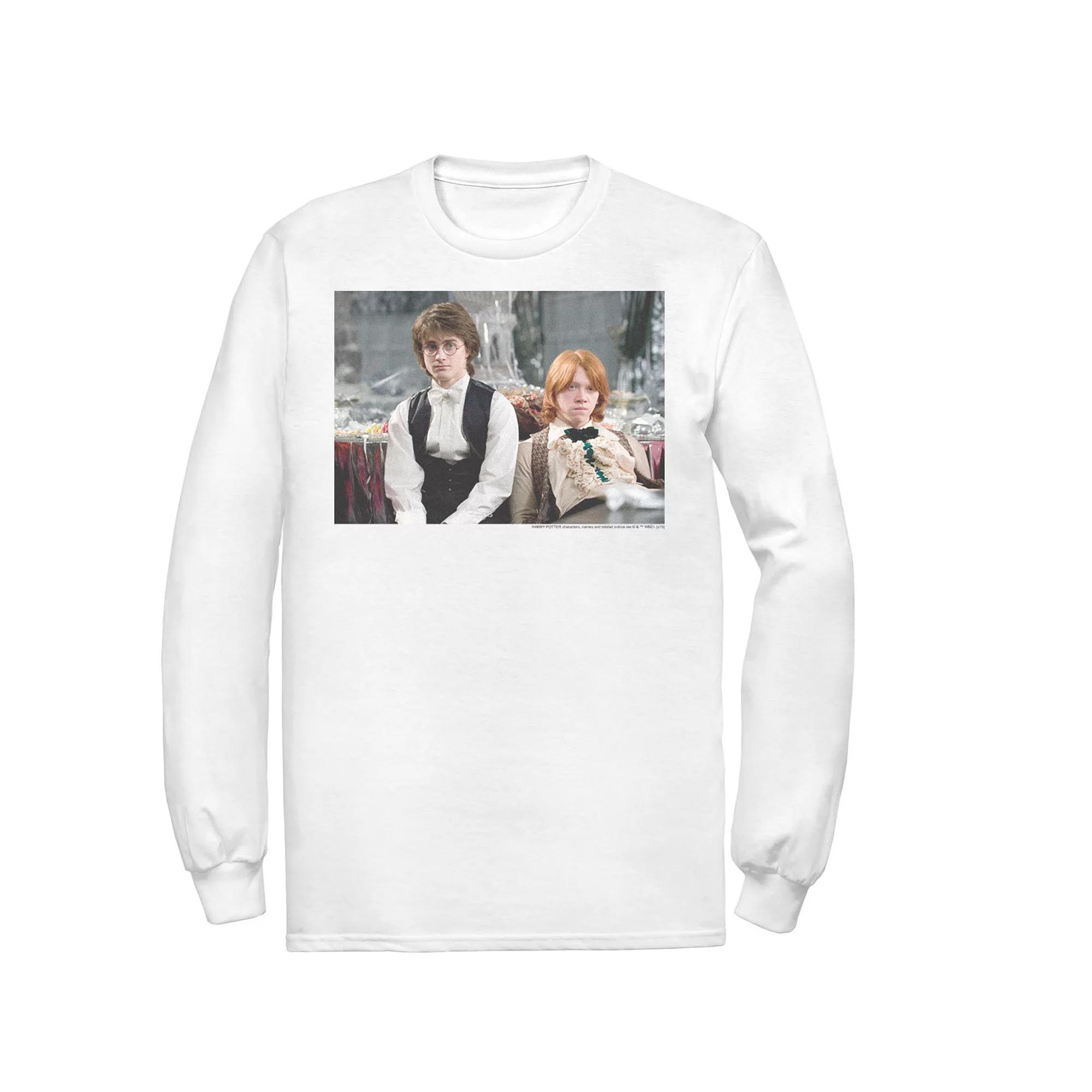 Men's Goblet Of Fire Harry And Ron Photo Real Tee,  Product Image