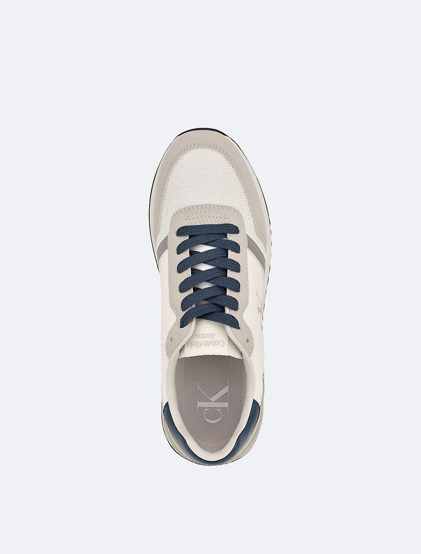 Calvin Klein Mens Mens Picio Monogram Sneaker - Grey Product Image