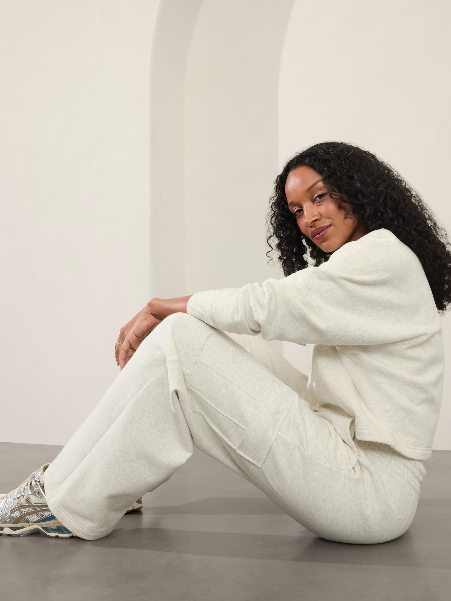 Forever Fleece Mid Rise Cargo Pant Product Image