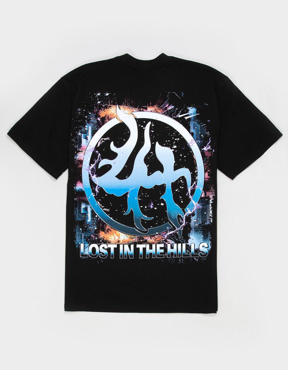 LOST IN THE HILLS Liberty Mens Tee - BLACK Product Image