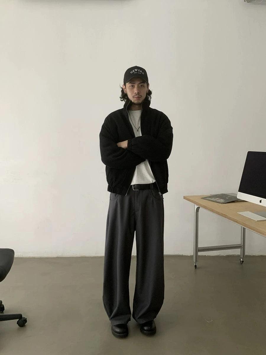 RT No. 18826 KAJU SCIMITAR STRAIGHT PANTS Product Image