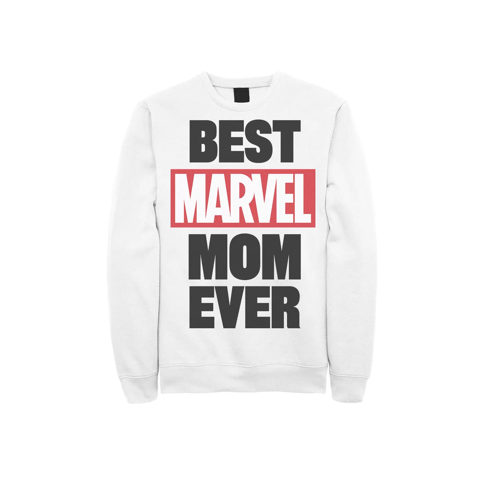Men's Marvel Best Marvel Mom Sweatshirt,  Product Image