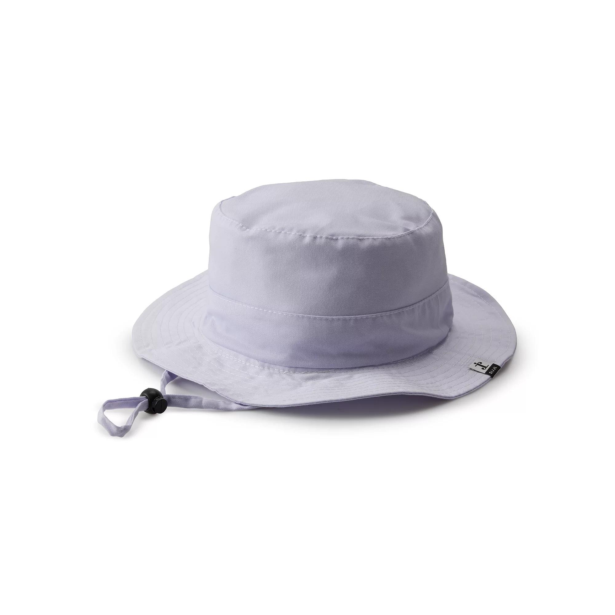 Women's SIJJL Plain White Sun Hat, Light Purple Product Image