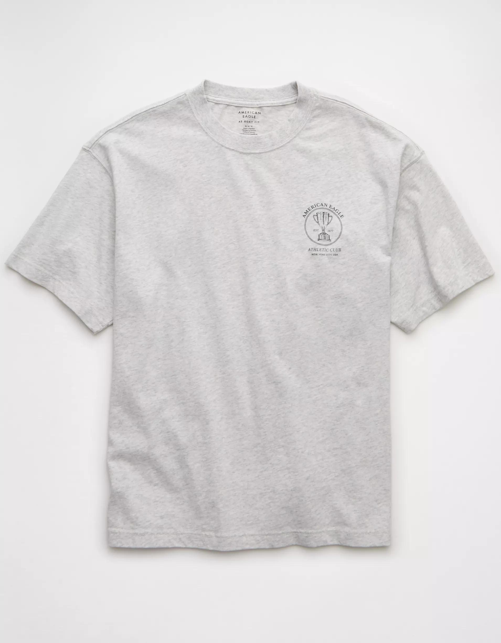 AE Boxy Logo Graphic T-Shirt Product Image