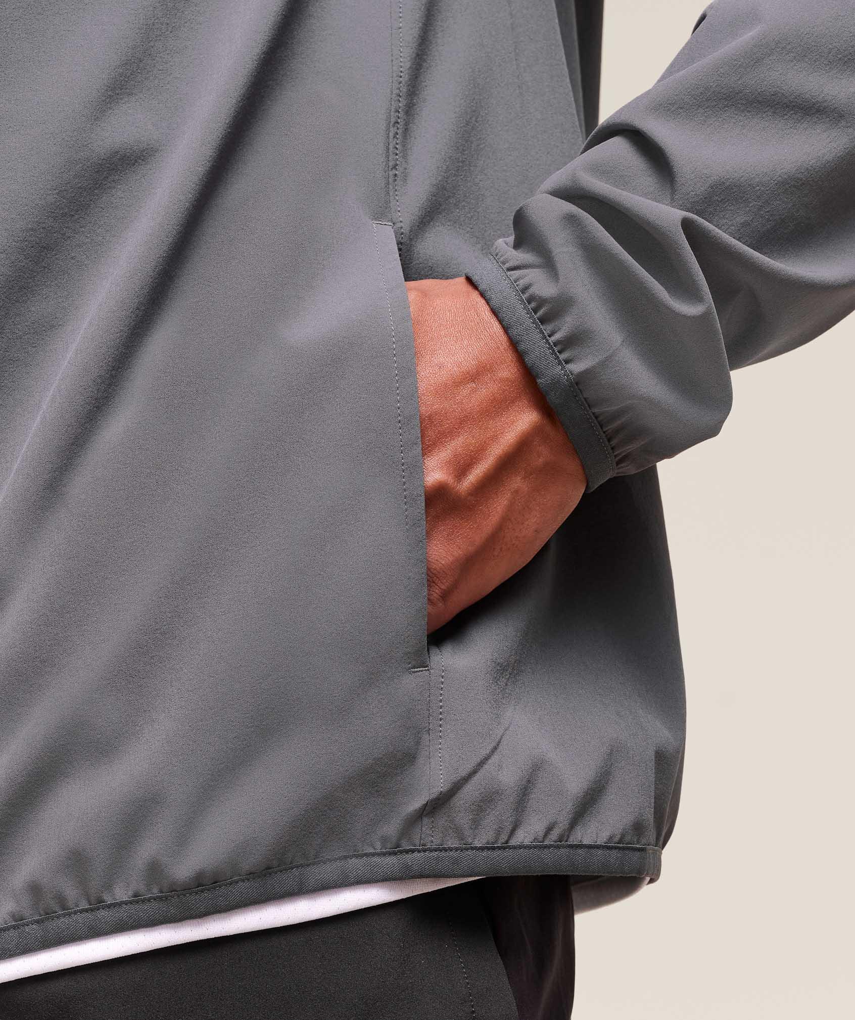 Gymshark Arrival Track Jacket - Silhouette Grey Male Product Image