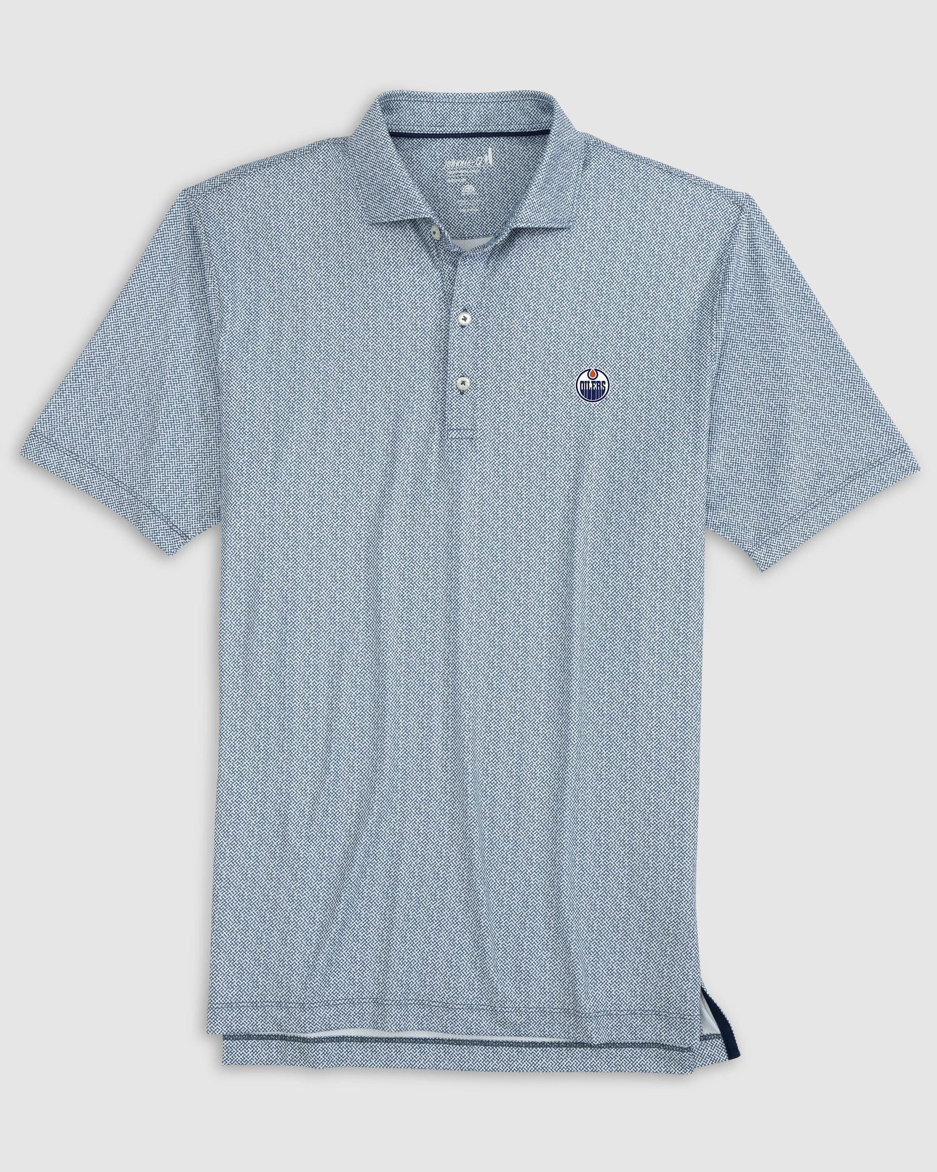 Los Angeles Dodgers Hinson Printed Jersey Performance Polo Product Image