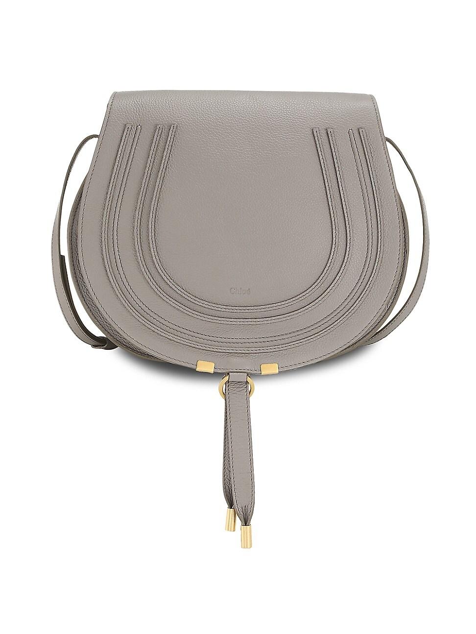 Marcie Medium Crossbody Bag in Grained Leather Product Image
