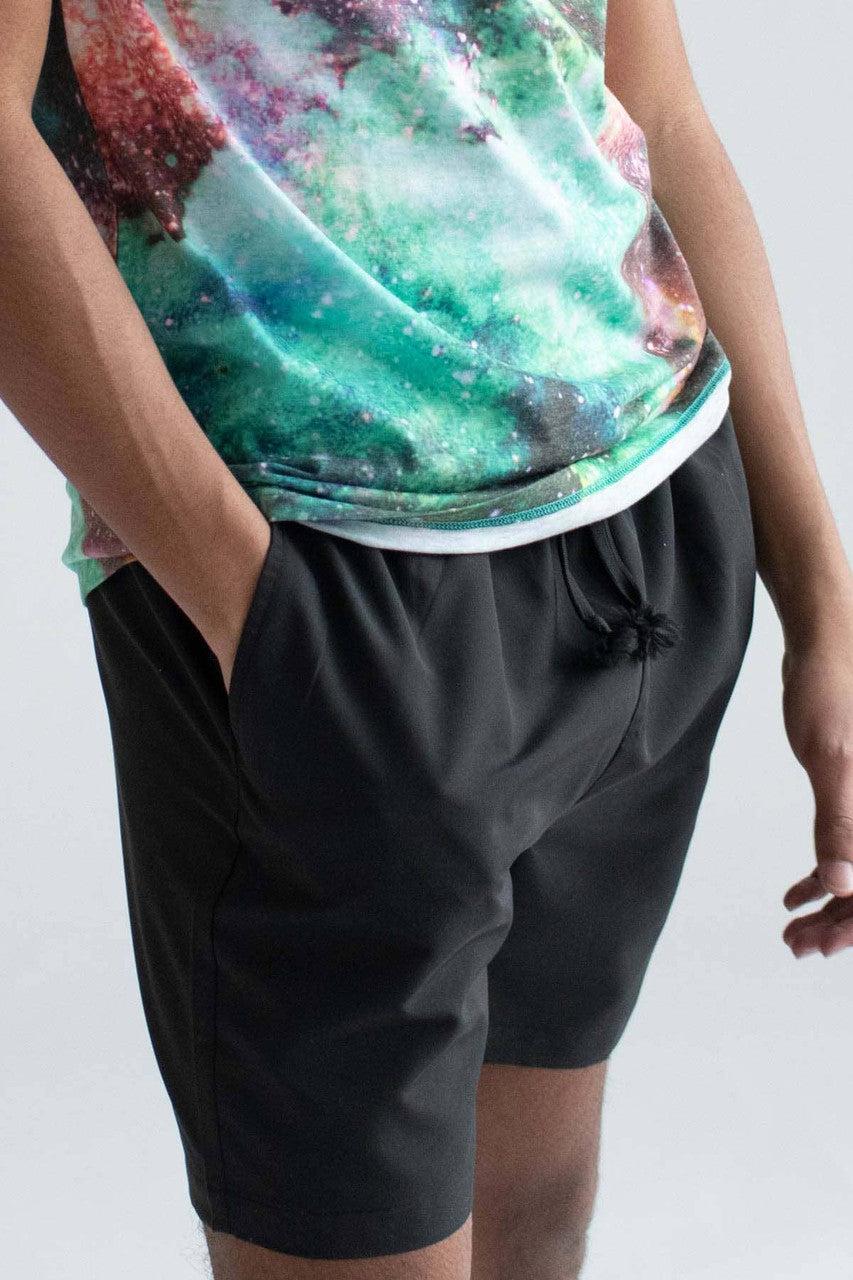 Black Volley Shorts Product Image