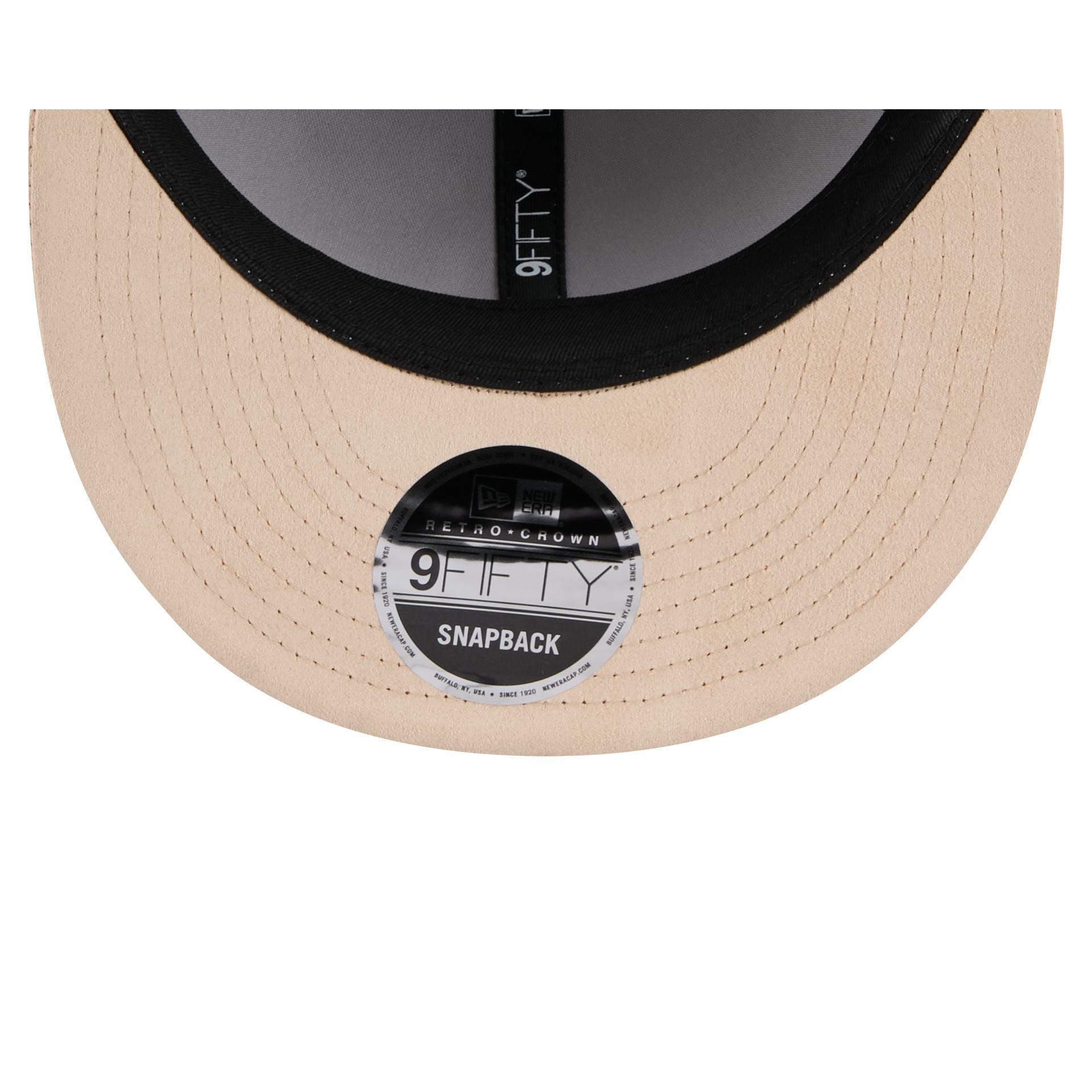 New York Yankees Stone Suede Retro Crown 9FIFTY Snapback Hat Male Product Image