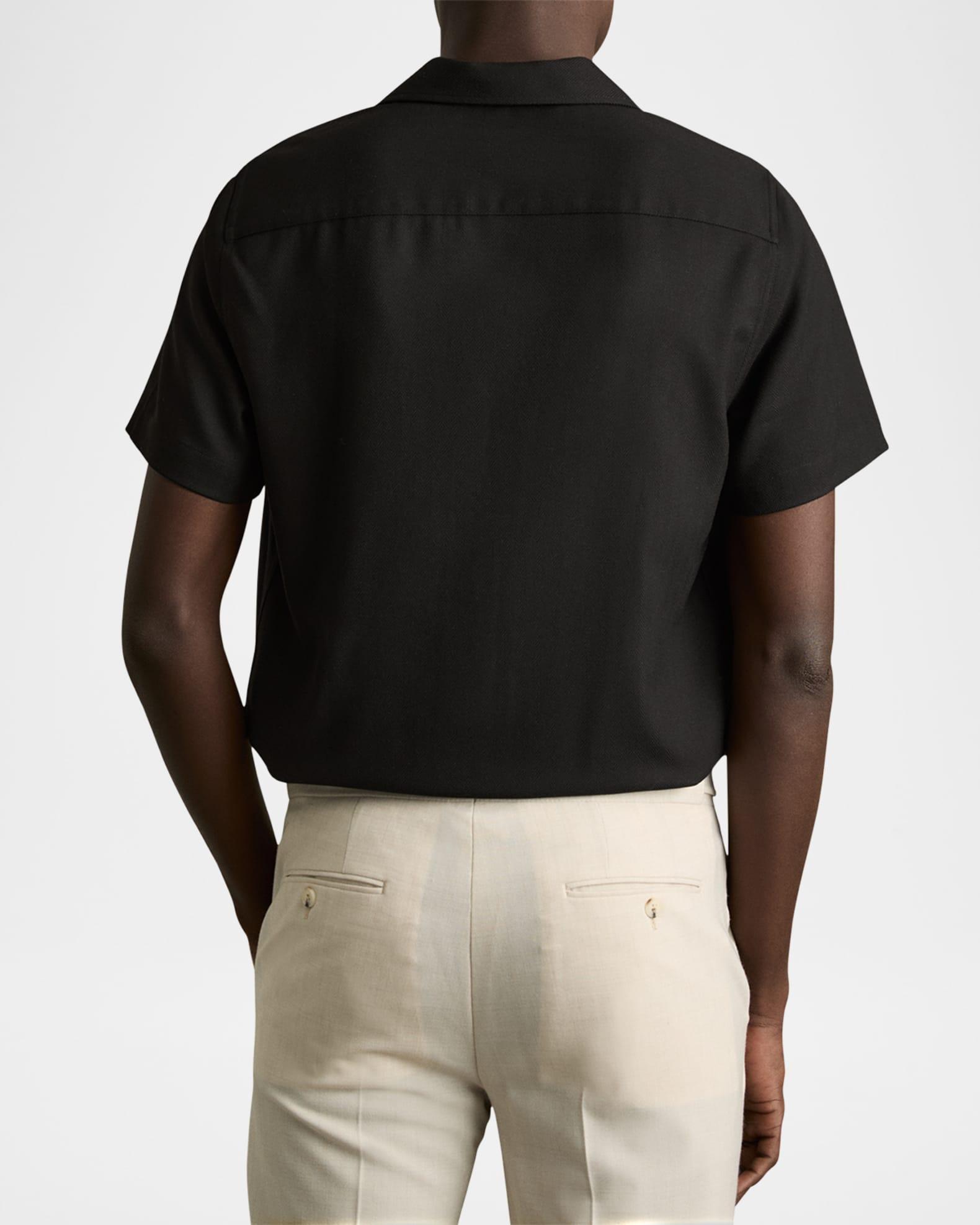 Men's Nitus Herringbone Camp Shirt Product Image