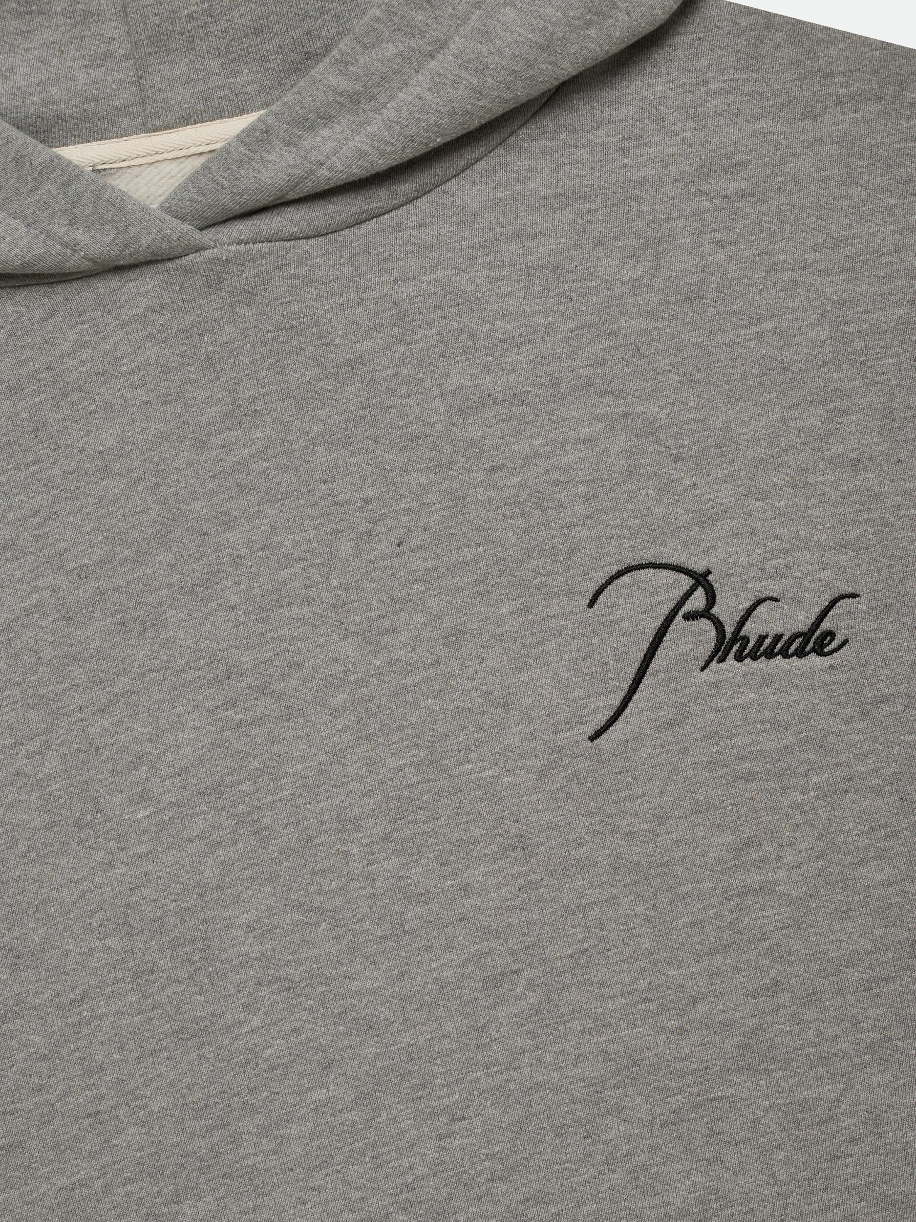 Sabbath Embellished Cropped Hoodie Washed Black | ALLSAINTS US Product Image
