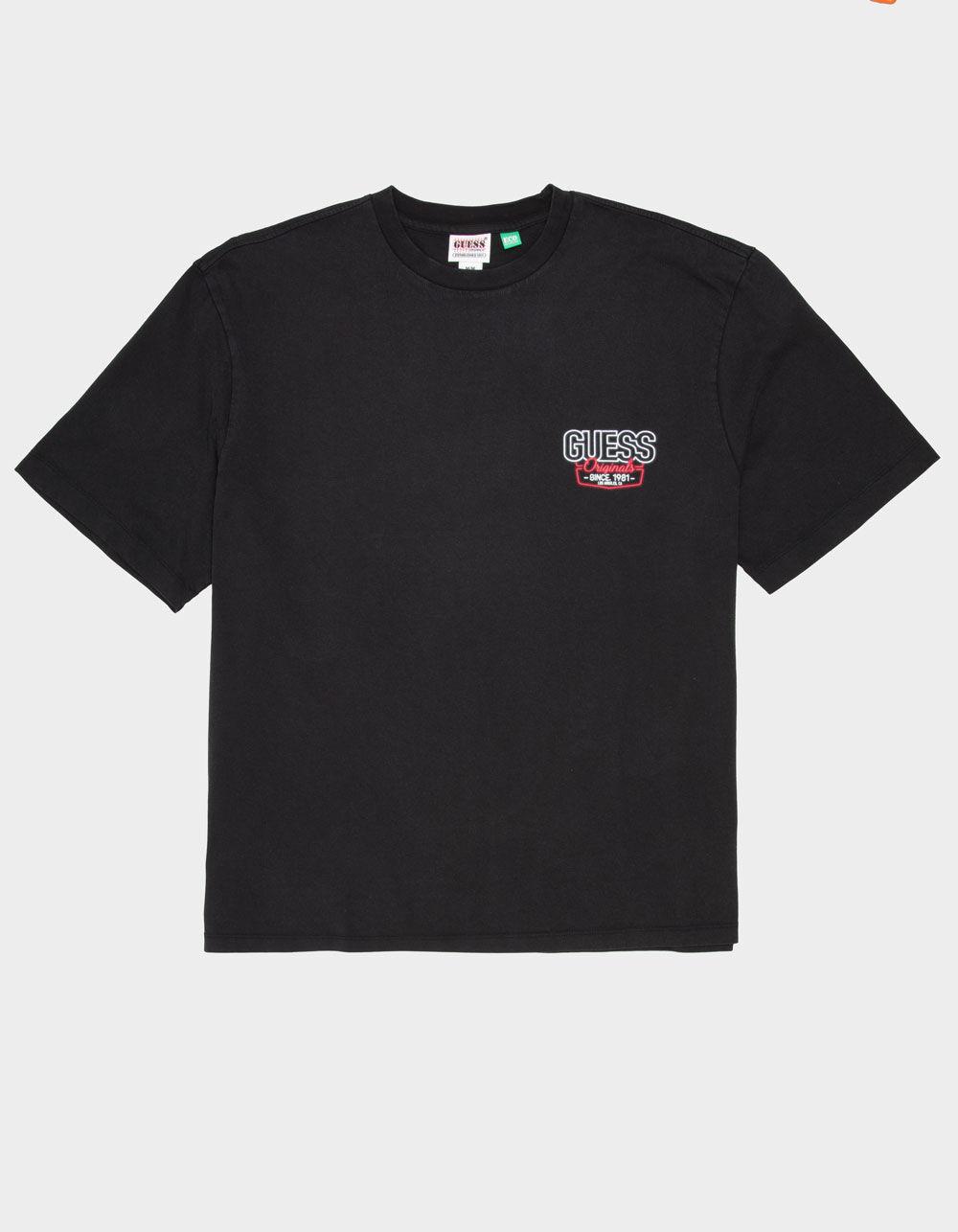 GUESS ORIGINALS American Classic Mens Tee - BLACK Product Image