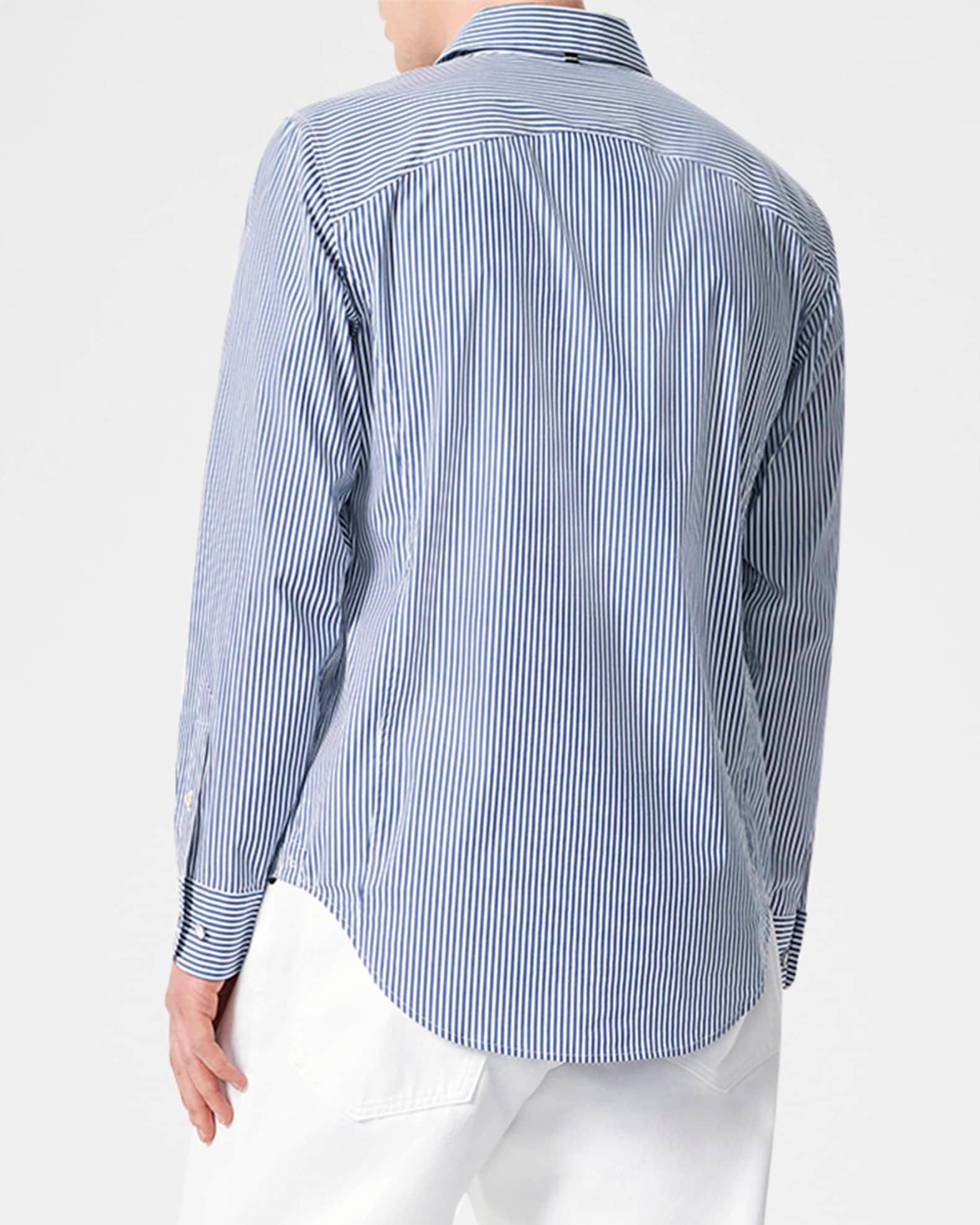 Men's Patrick Pinstripe Poplin Sport Shirt Product Image