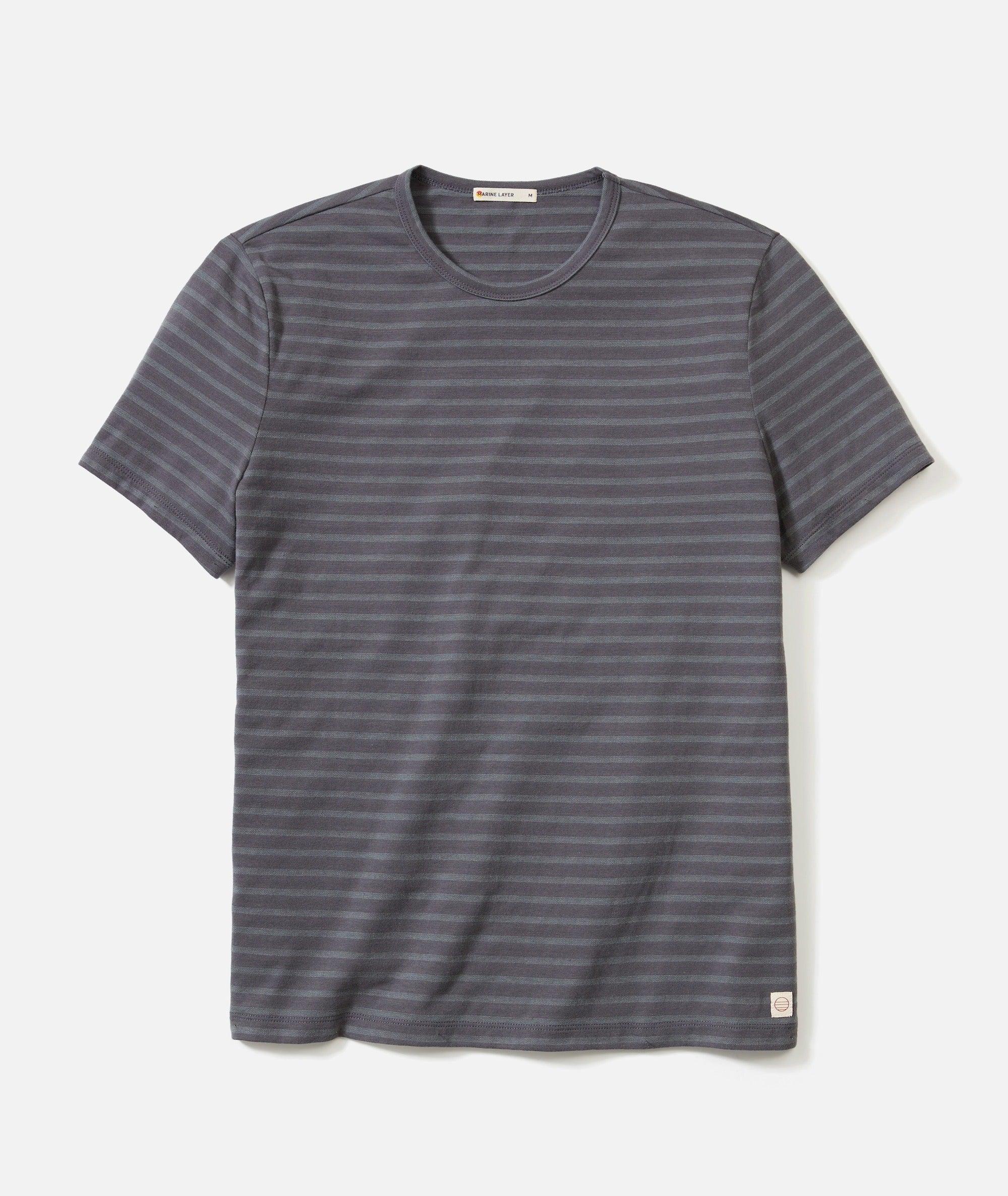 Signature Jacquard Crew Tee Product Image