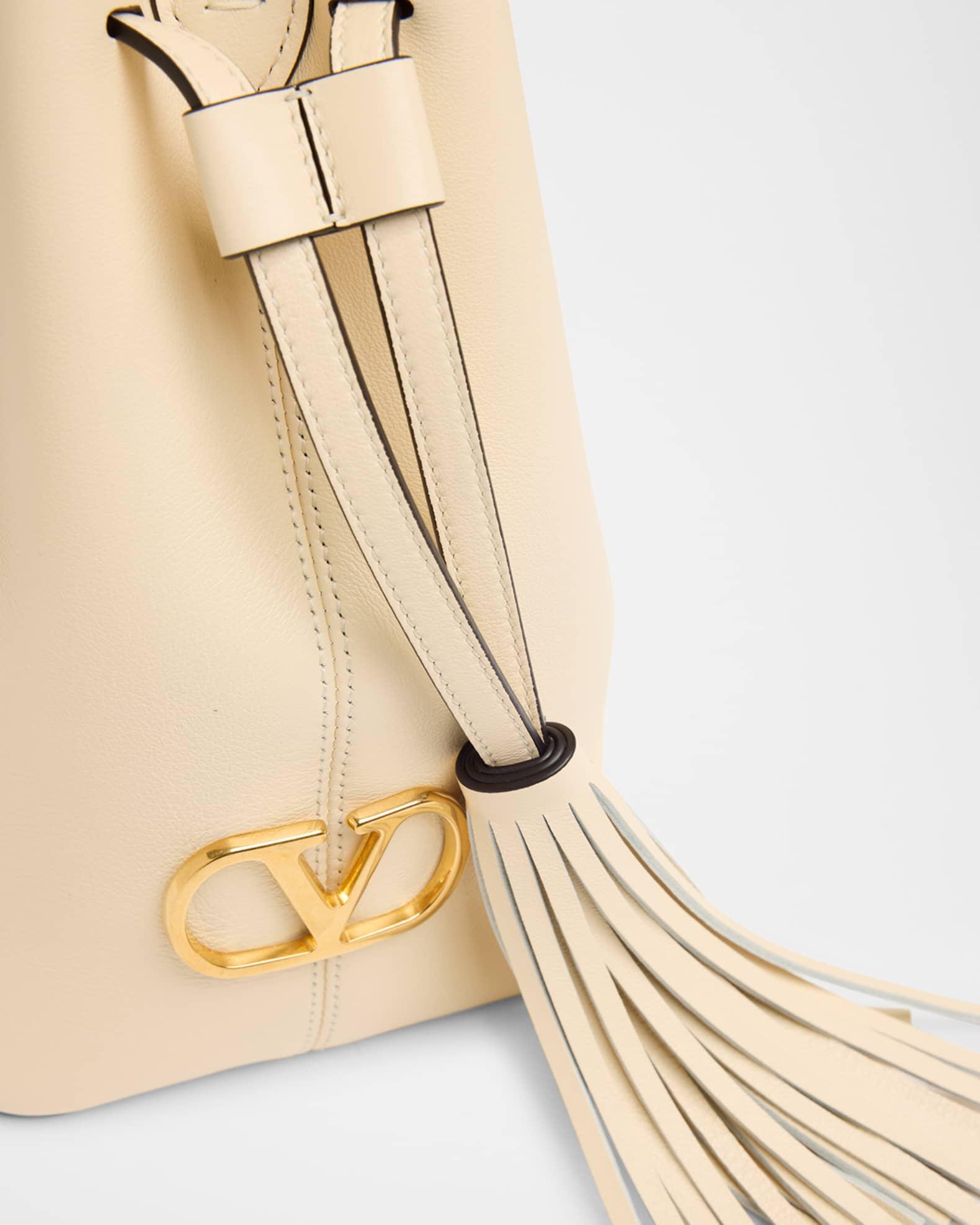So Seau Tassel Leather Bucket Bag Product Image