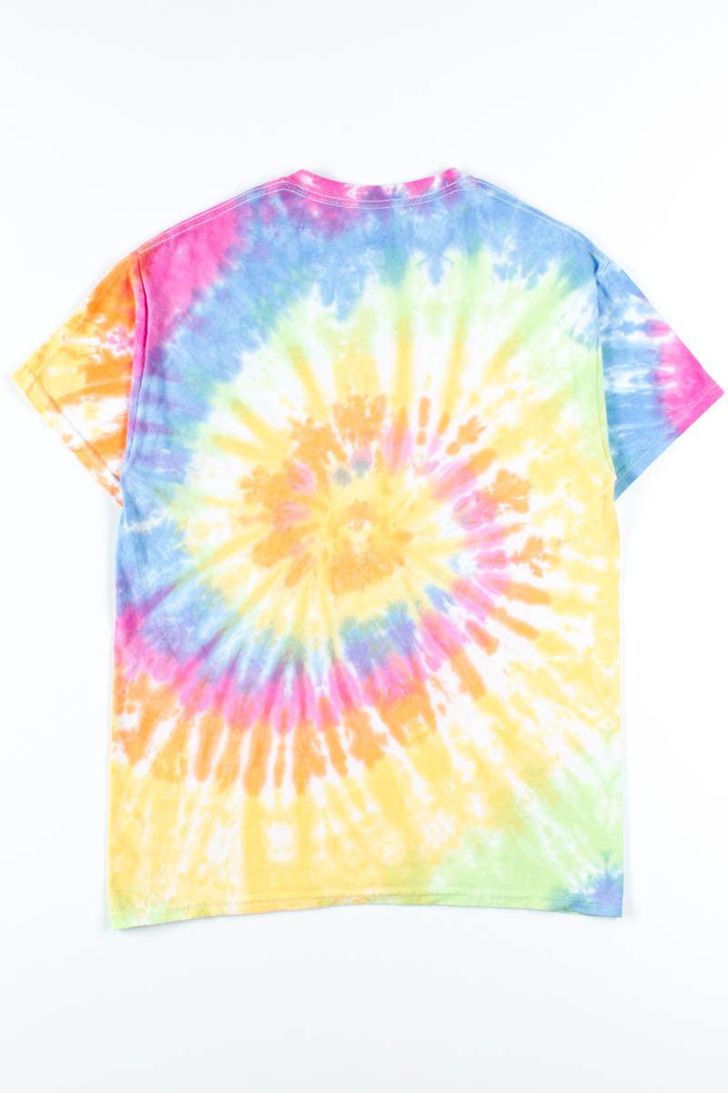 Pastel Rainbow Tie Dye Shirt Product Image