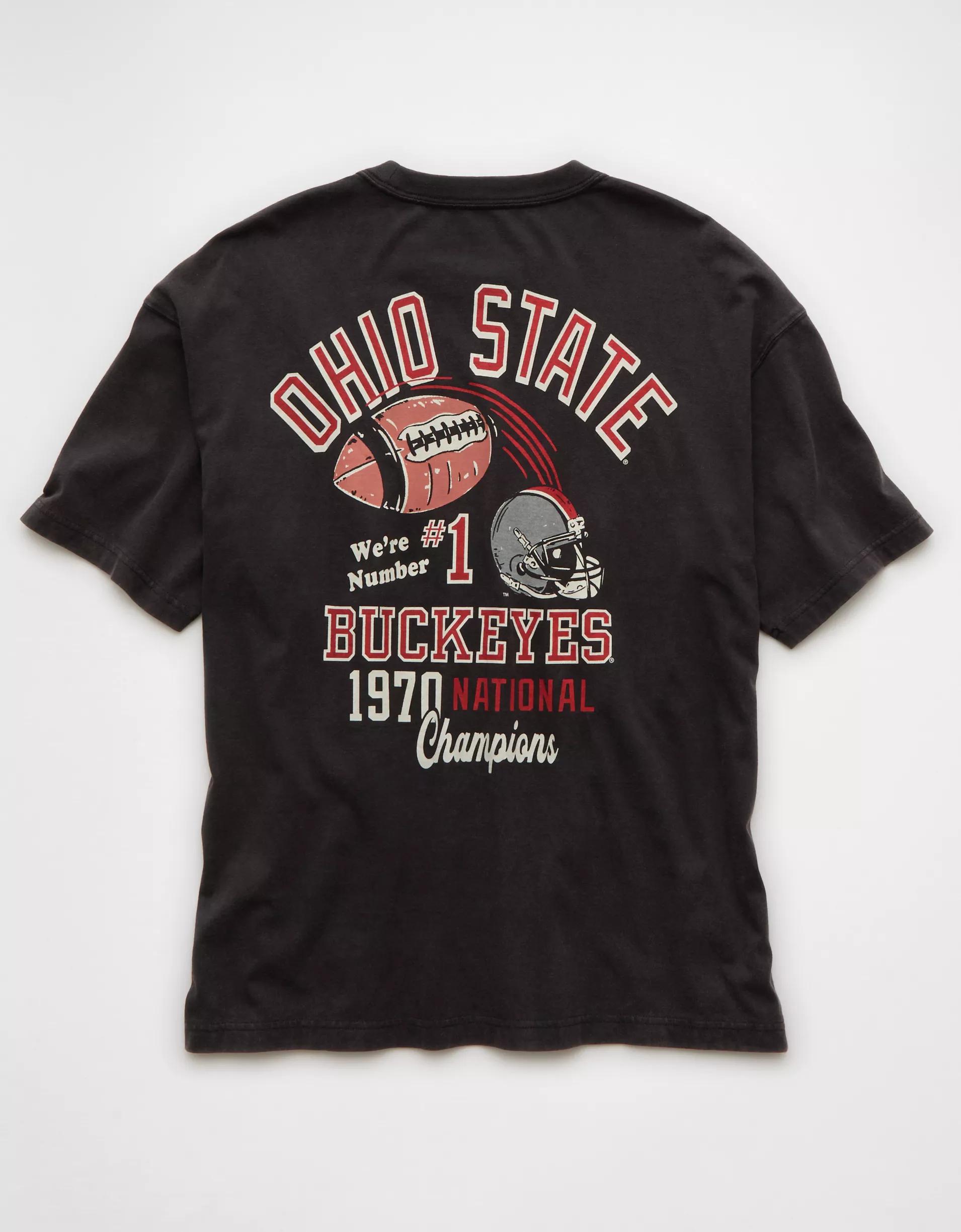AE Boxy Ohio State Buckeyes Graphic T-Shirt Product Image