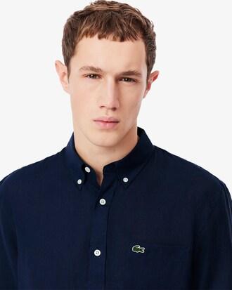 Regular Fit Linen Shirt Product Image