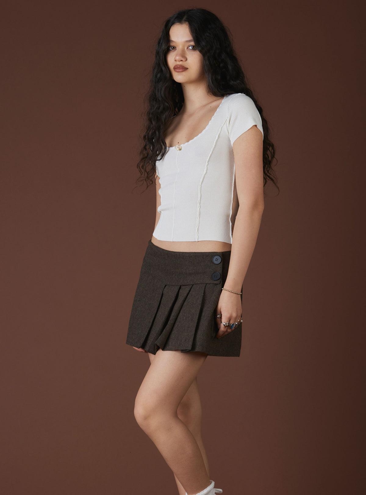 XAE Ribbed Top Female Product Image