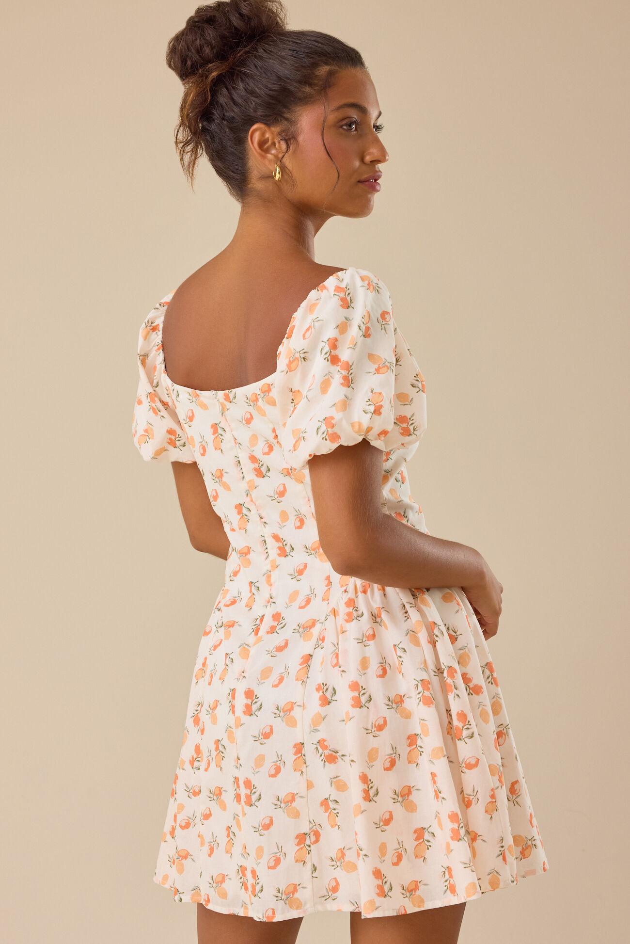 Zoie Puff Sleeve Mini Dress Product Image