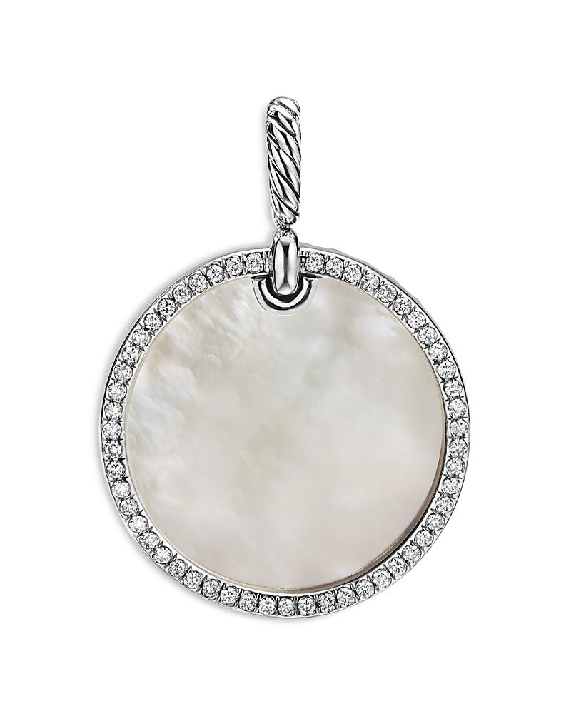 Womens DY Elements Disc Pendant in Sterling Silver Product Image