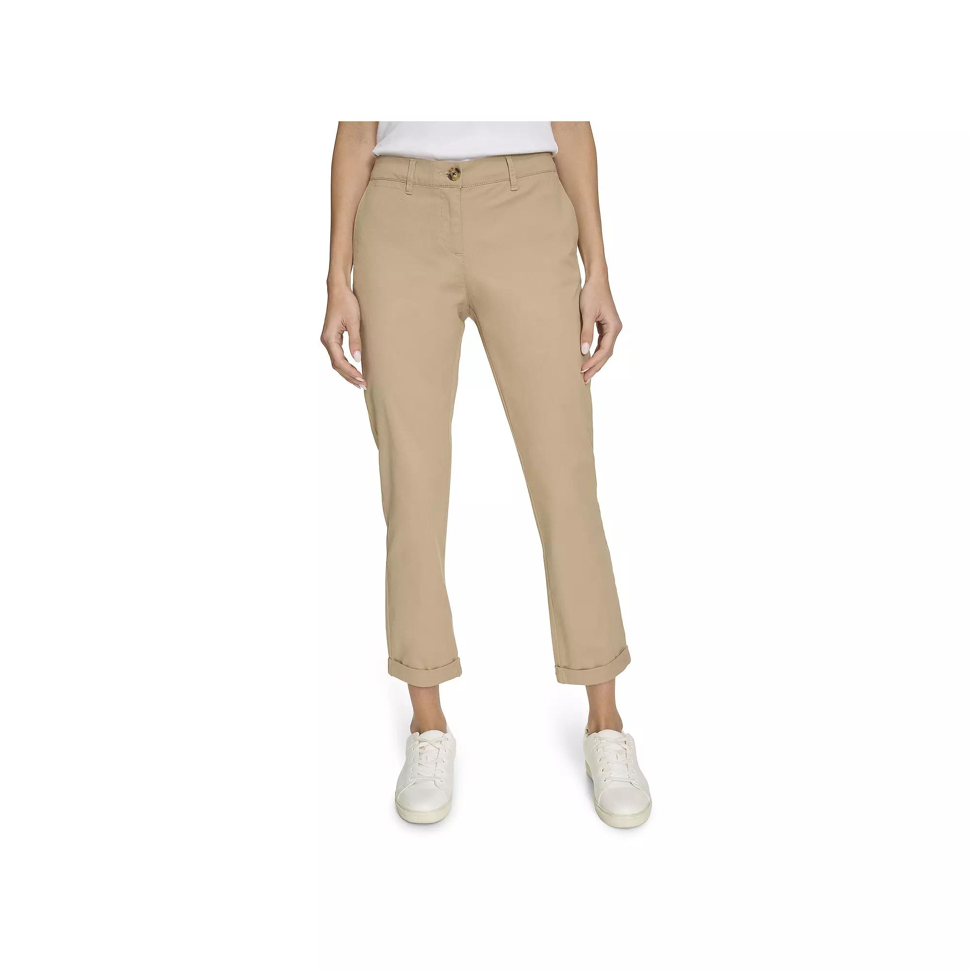 Women's Nautica Montauk Chino Pants, Size: 2, Green Product Image