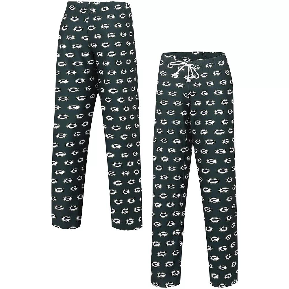 Women's Concepts Sport Green Green Bay Packers Gauge Allover Print Sleep Pants,  Product Image
