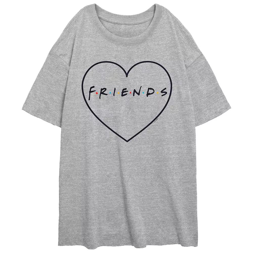 Juniors' Friends Heart Logo Over Product Image