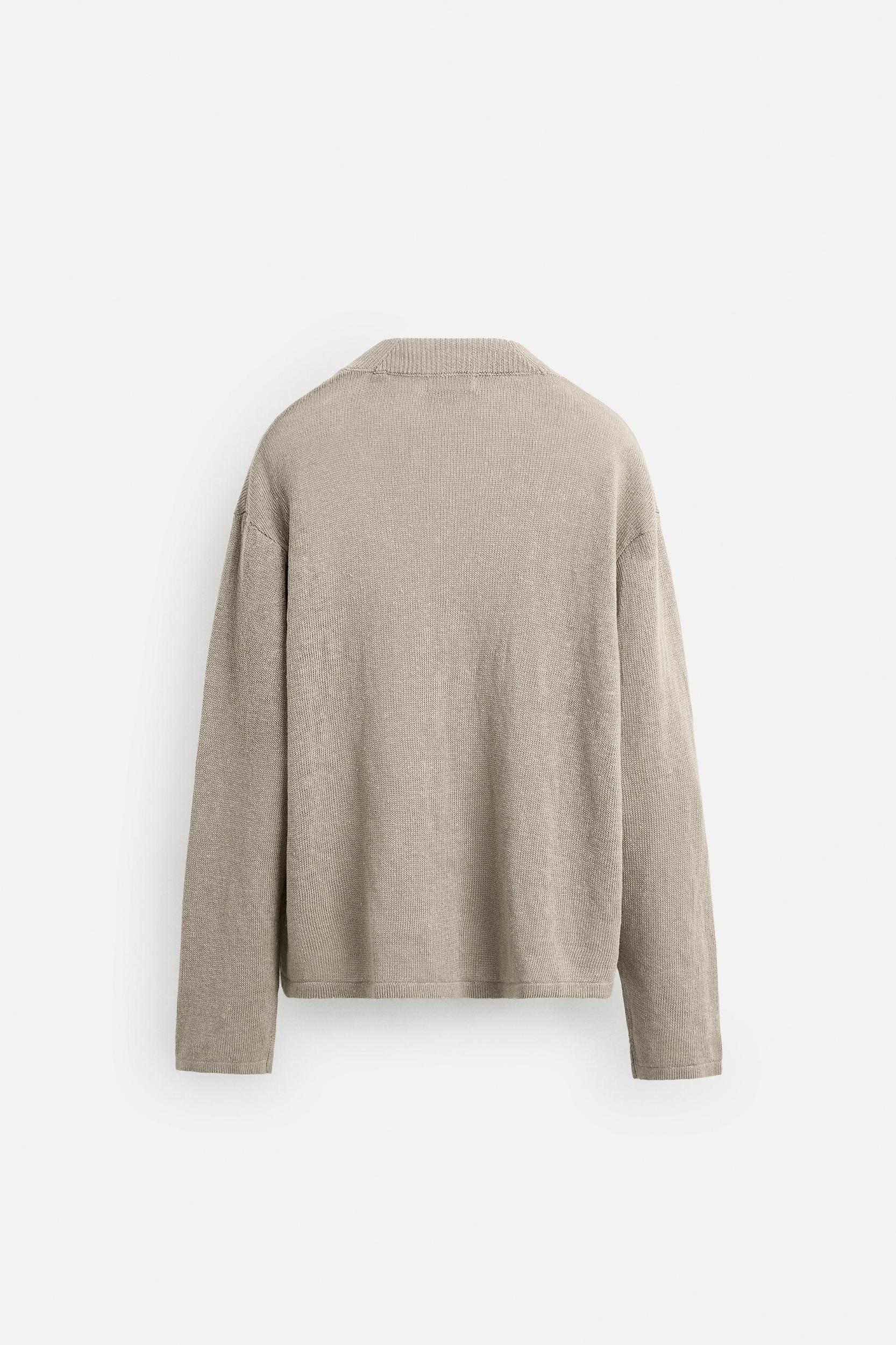 100% LINEN CARDIGAN LIMITED EDITION Product Image