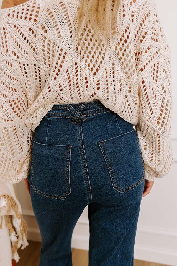 The Jackie Midrise Ankle Flare Product Image