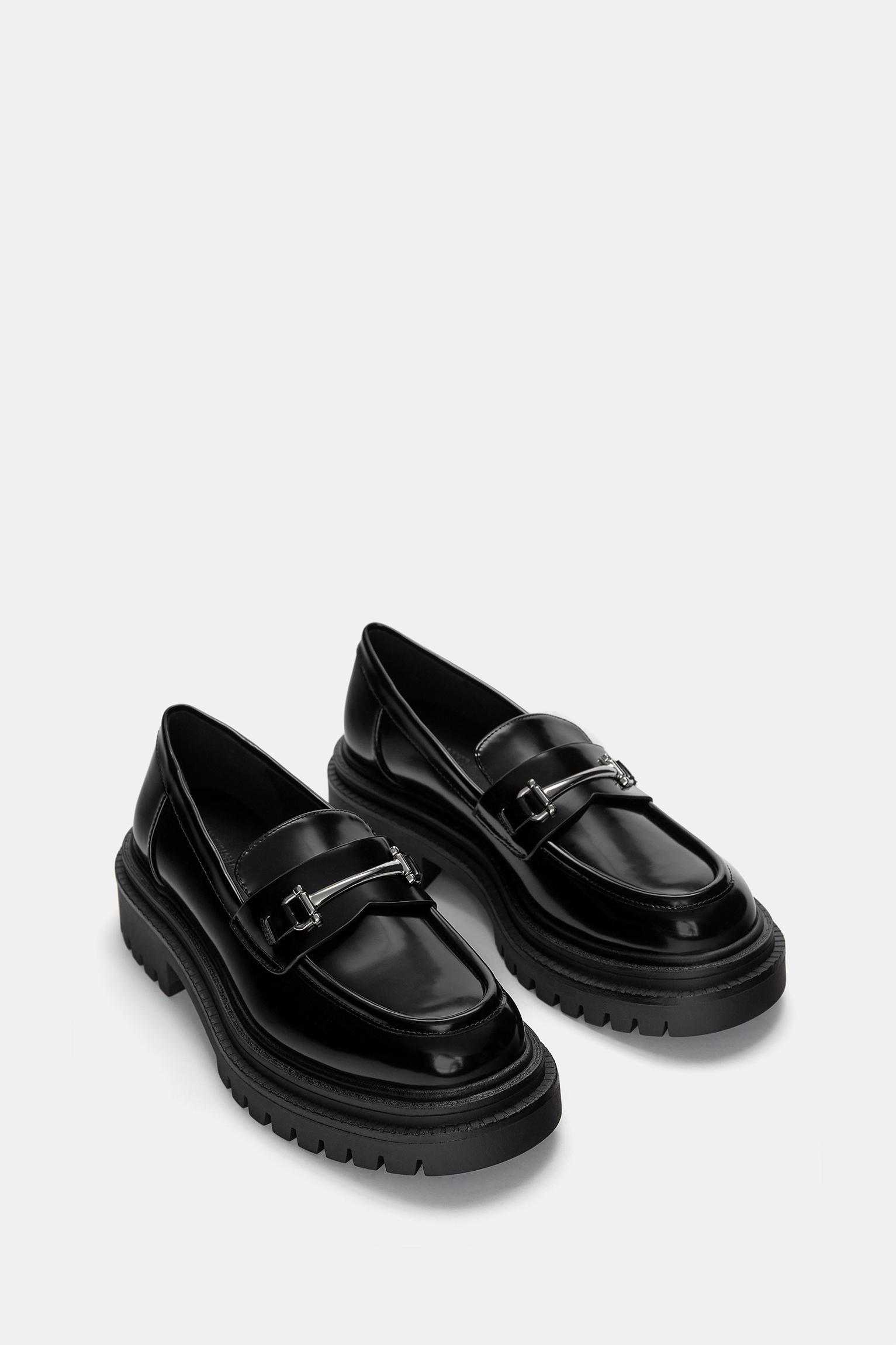 Loafers with buckle detail Product Image