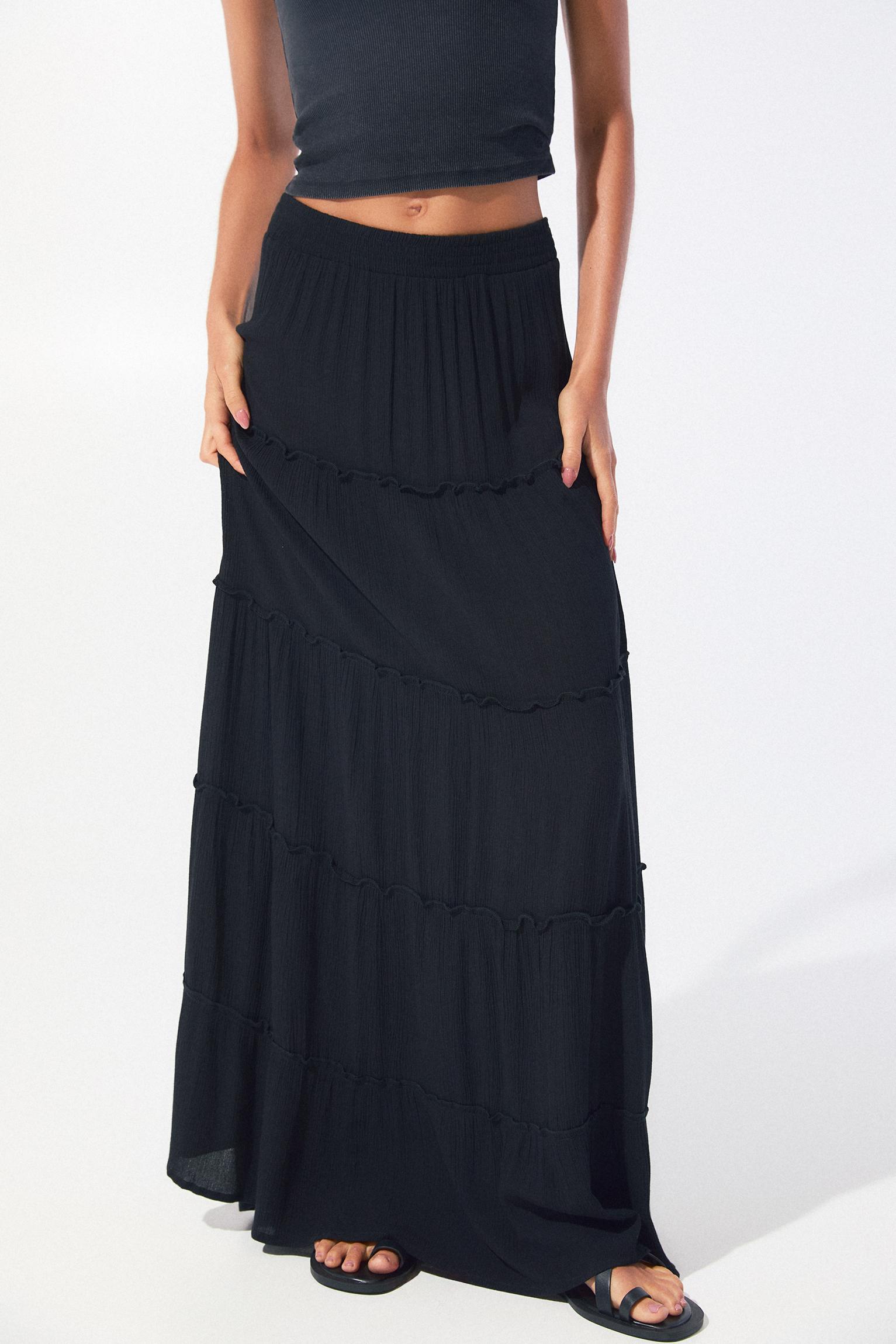 Paneled midi skirt Product Image