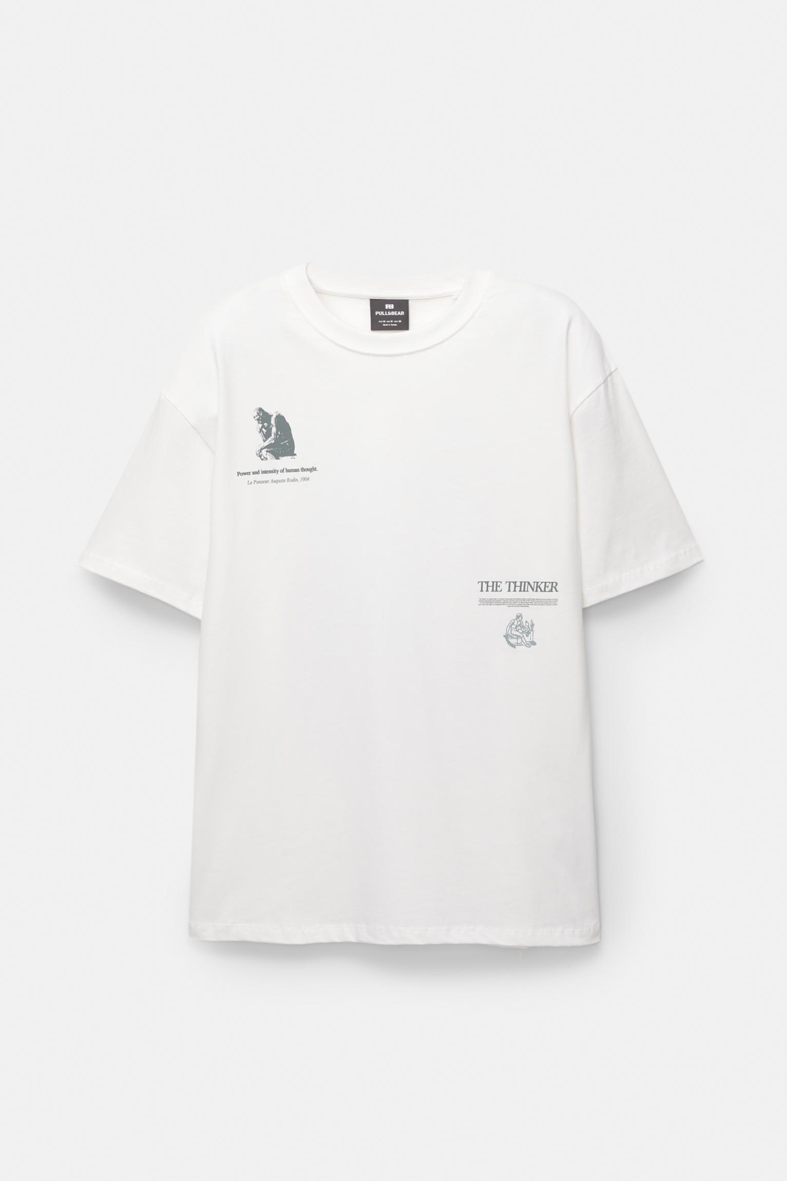Le Penseur graphic T-shirt Product Image
