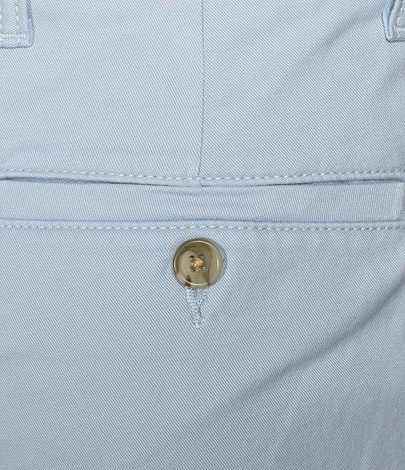 Roundtree & Yorke Big & Tall The Cloud Collection 7#double; Flat Front Washed Chino Shorts Product Image
