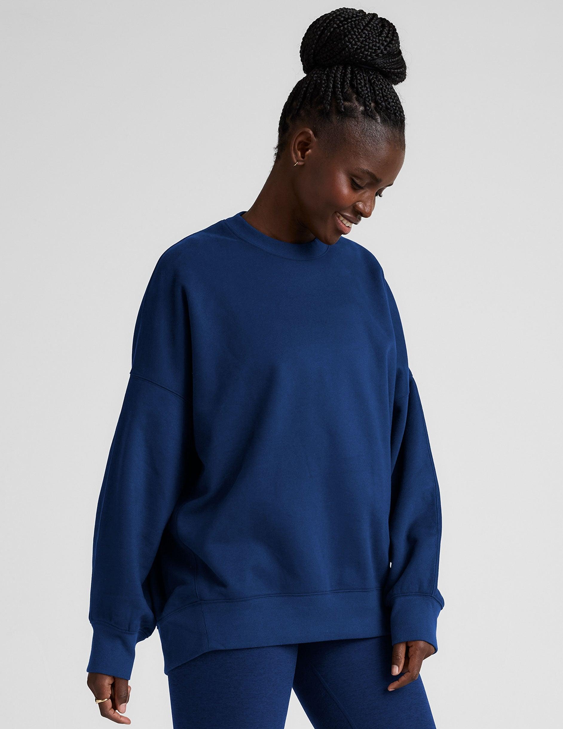 LuxeFleece Oversized Sweatshirt Product Image
