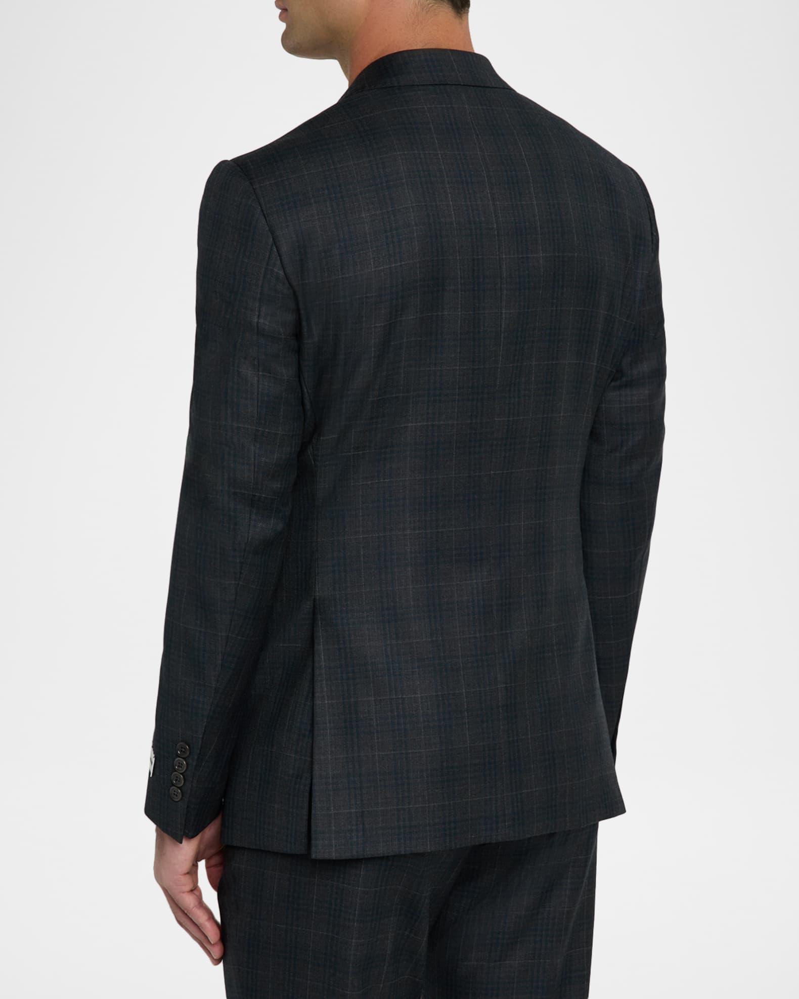 Men's Wool Super 130s Plaid G Line Suit Product Image