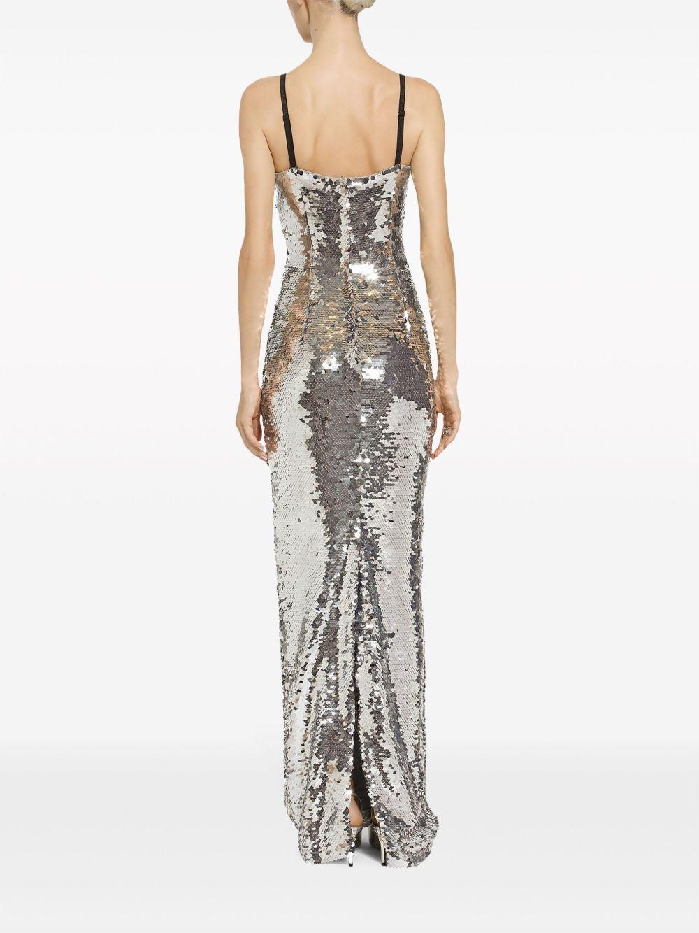 sequin-embellished maxi dress Product Image