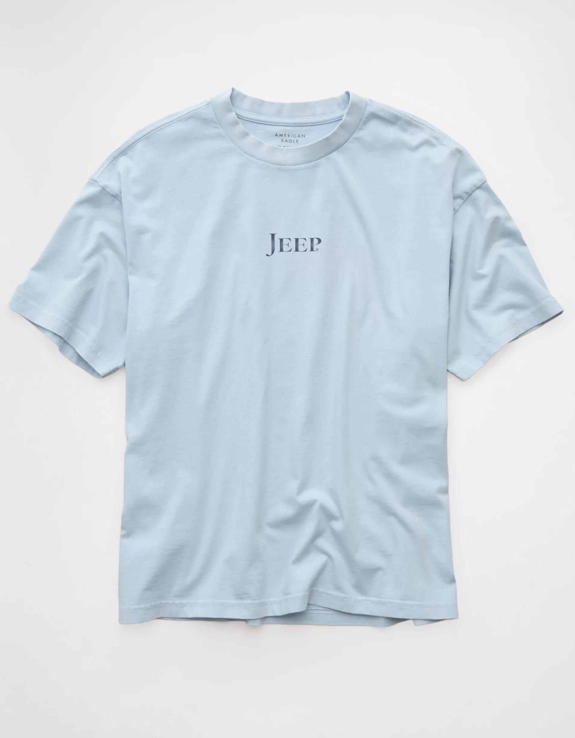 AE Boxy Jeep Graphic T-Shirt Product Image