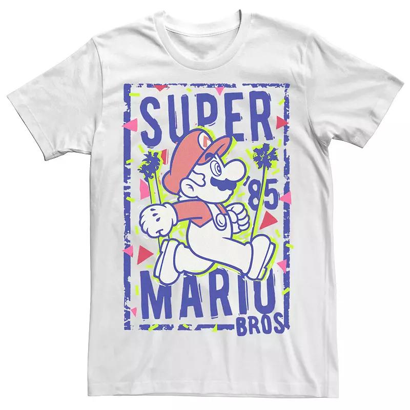 Men's Super Mario Bros 85 Retro Portrait Tee,  Product Image