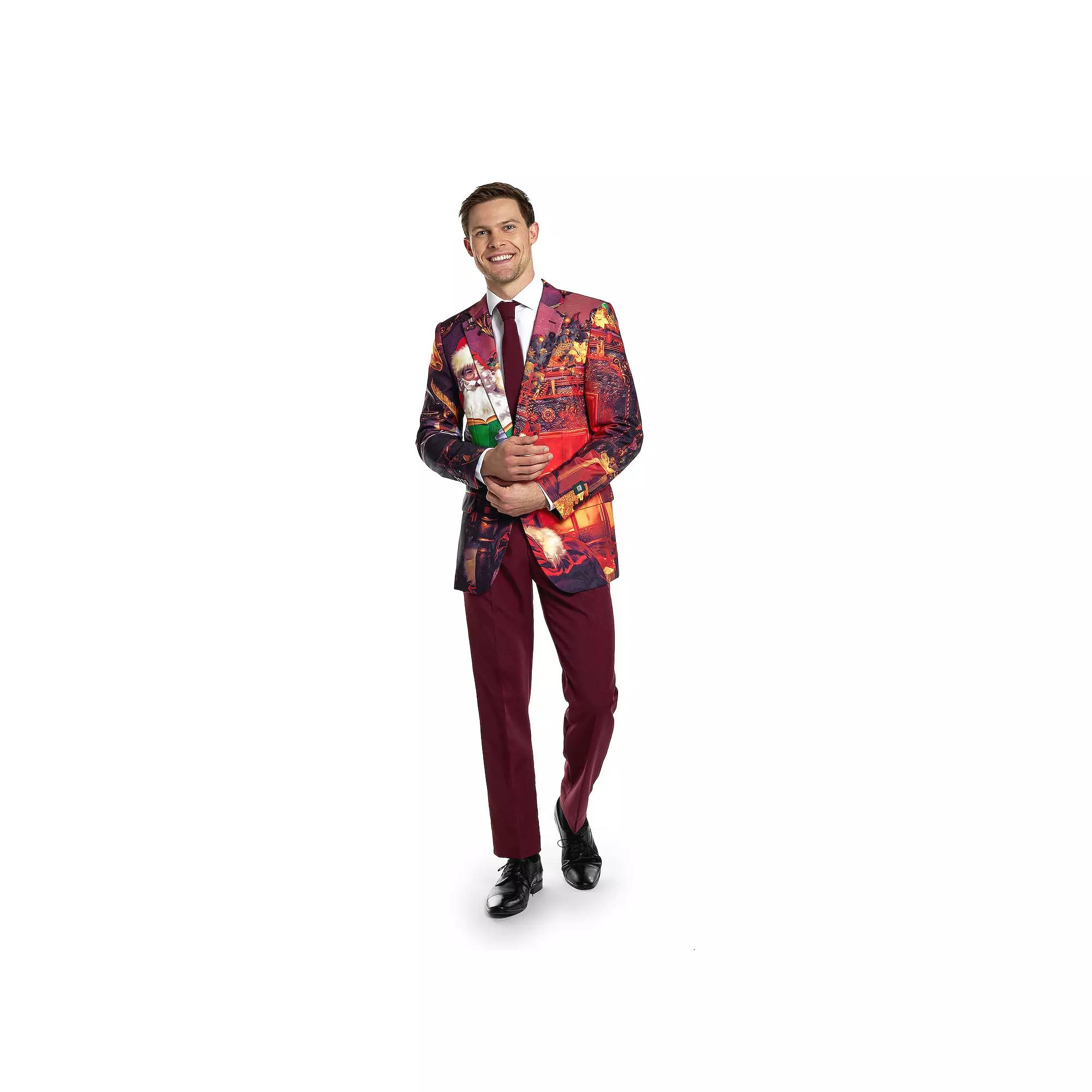 Men's OppoSuits Vintage Santa Claus Christmas Suit,  Product Image