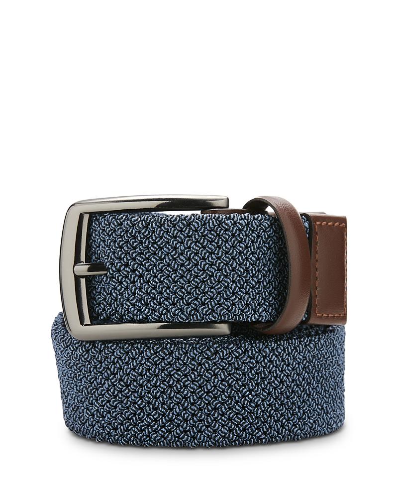 The Mens Store at Bloomingdales Mens Happy Blue Stretch Webbing Belt - Exclusive Product Image