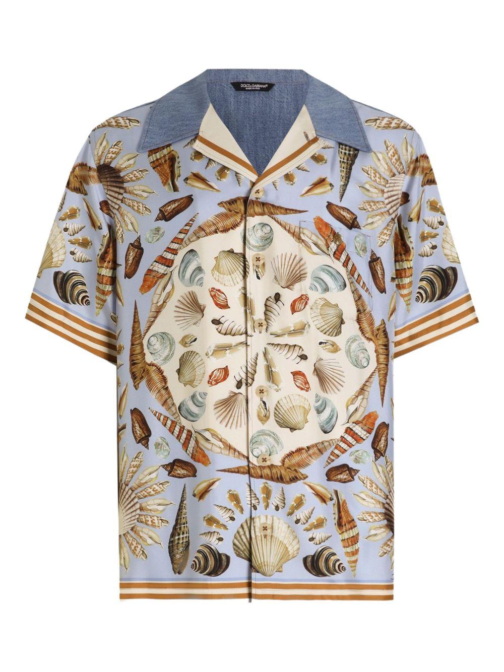 shell-print shirt Product Image