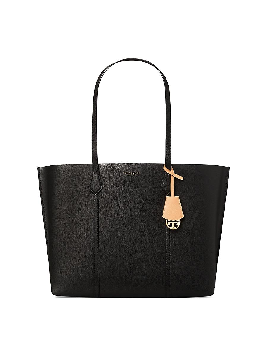 Tory Burch Perry Medium Leather Tote Product Image
