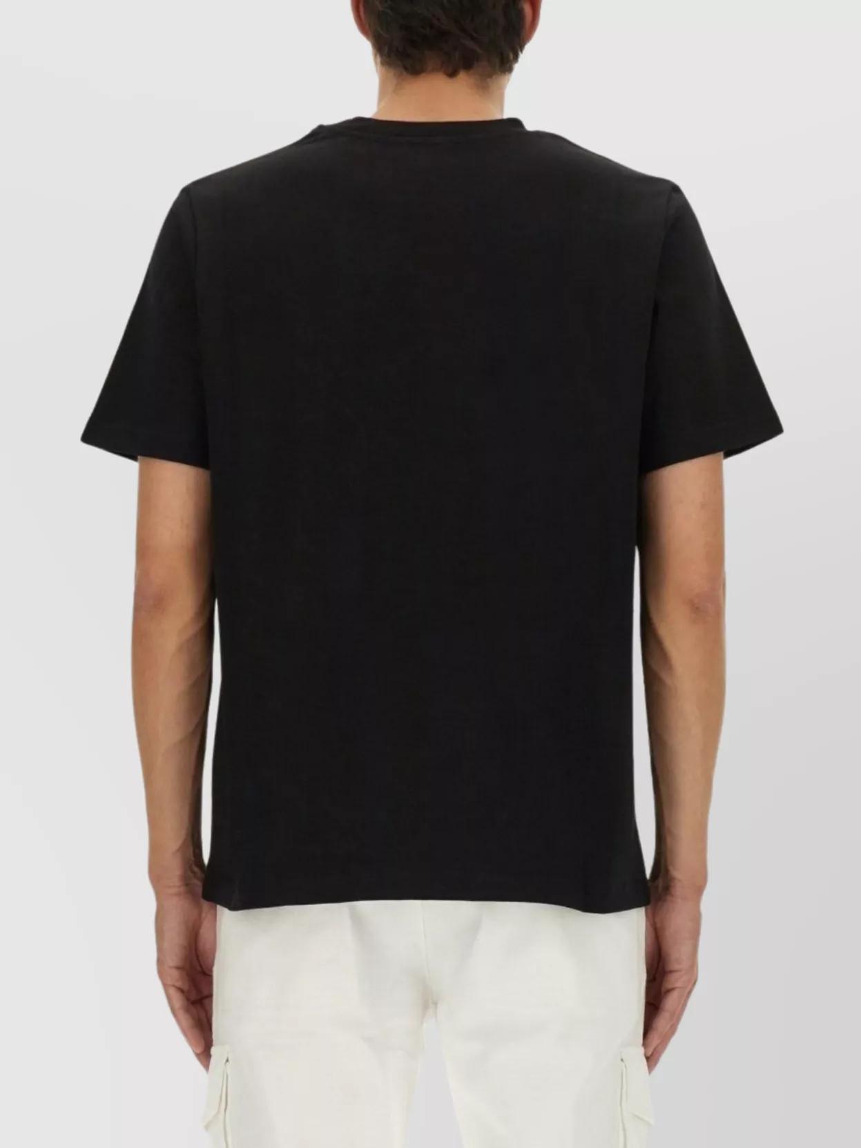 Black Mushroom Emblem T-shirt Product Image