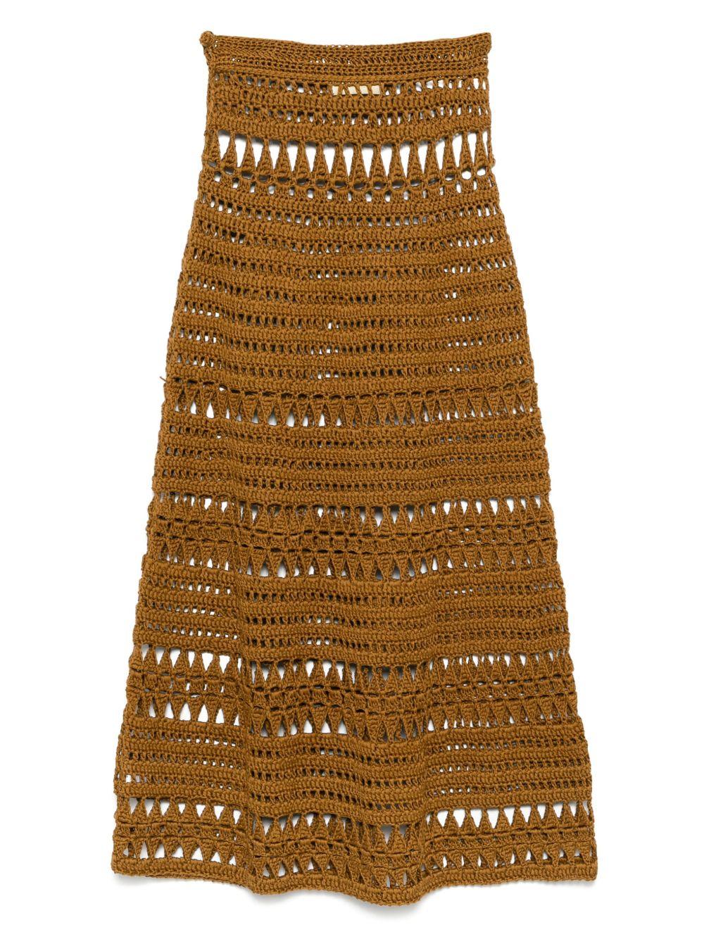 crochet midi skirt Product Image